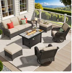 Patio furniture set outdoor new in the box