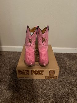Pink boots