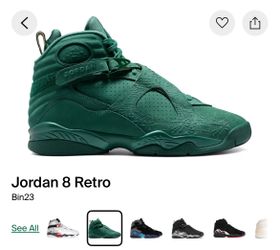 AIR JORDAN BIN 8 Sz 7.5