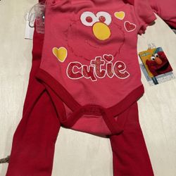Baby Elmo And Minnie Outfits $8 Each 