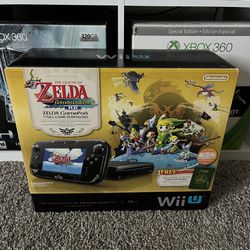 Wii U Console Deluxe: Zelda Wind Waker Edition