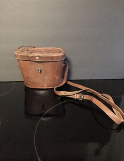 Vintage Leather Binocular Case