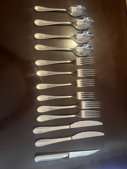 Stainless Steel Flatware Cutlery Set 13 Pieces