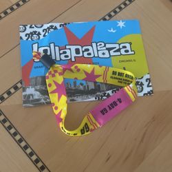 SATURDAY AND SUNDAY LOLLAPALOOZA TICKET FOR SALE