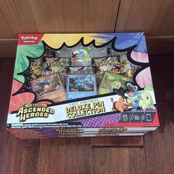 Pokemon Ascnended Heroes Pin Collection