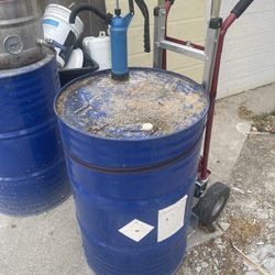 50 Gallon Drum Of 99%  Alcohol W/ Hand  Pump