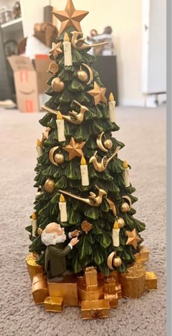 BRADFORD EXCHANGE HARRY POTTER VILLAGE HOGWARTS CHRISTMAS TREE