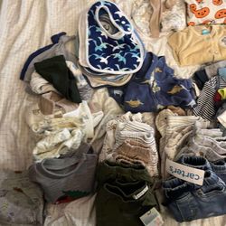 Baby Clothes /shoes / Bouncer 