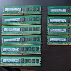 10 Pieces of ECC Ddr4 8gb Ram 