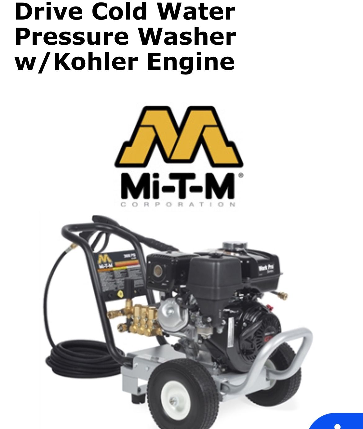 Pro Series Pressure Washer 