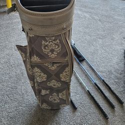 Golf Bag & Misc Clubs/Accessories