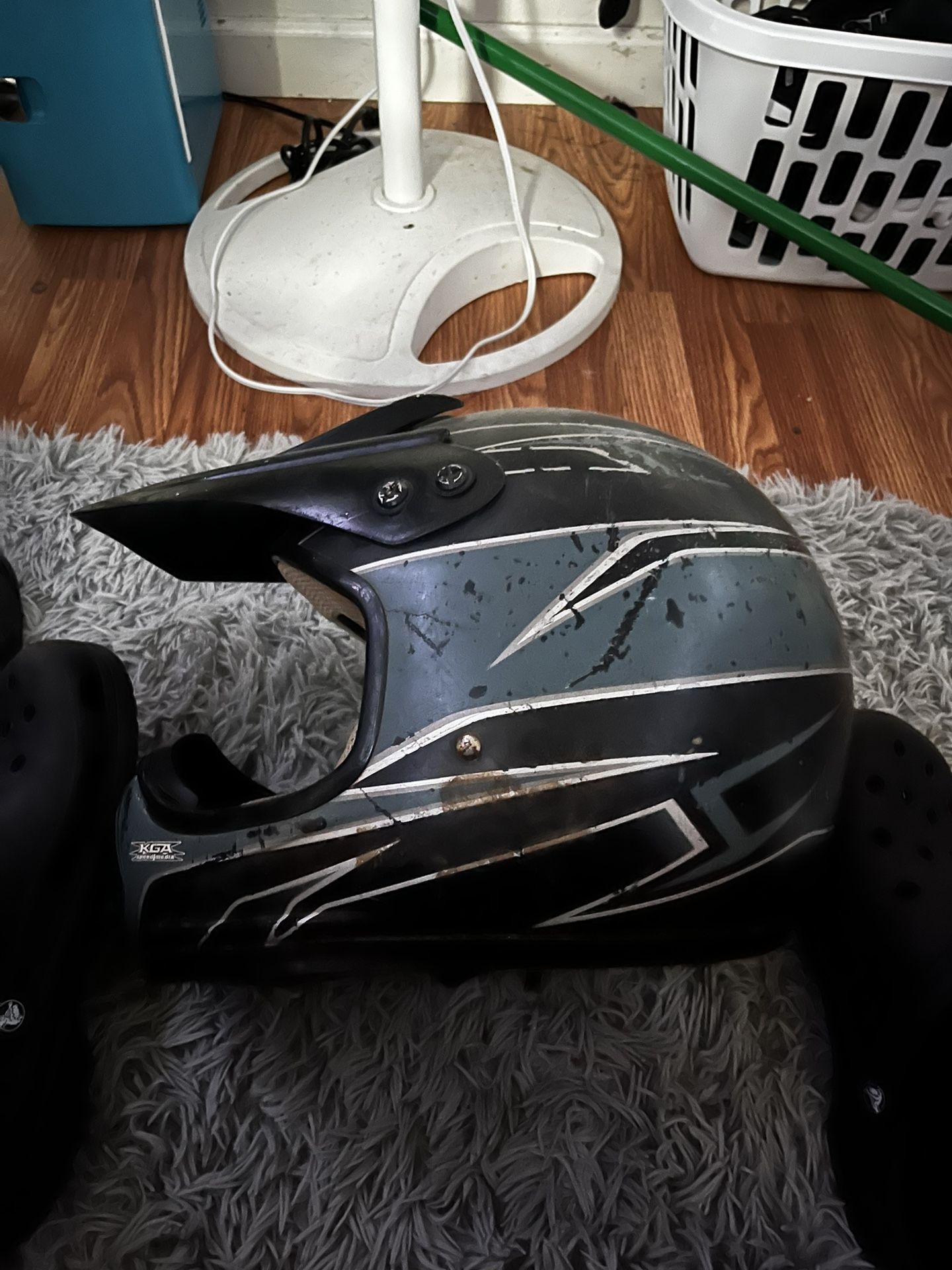 Helmets And A Pair Of Riding Boots