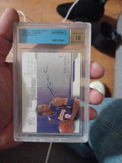 Signed kobe card!! Legit!