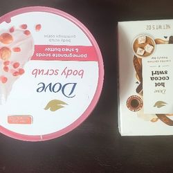 Dove Scrub & Bar Soap 