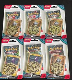 6 Pokémon twilight masquerade singles pack blisters