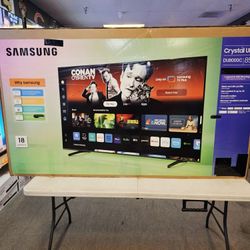 SAMSUNG 85 INCH 120HZ TV'S IN STOCK UN85DU8000 HDMI 2.1 W/WARRANTY - PAYMENT PLANS