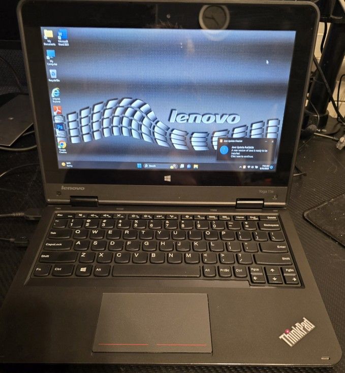 💻 Lenovo ThinkPad Yoga 11e Intel Celeron - 1.83 GHz CPU / 8.0 GB GB Ram / 128GB. SSD RAM 128GB SSD - HDMI * Windows 11 ✔️