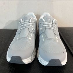 On Cloud 6 Men Shoe Glacier White Size 10