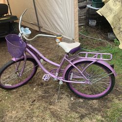 Beach cruiser bike