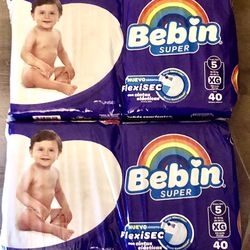 Baby diapers size 5