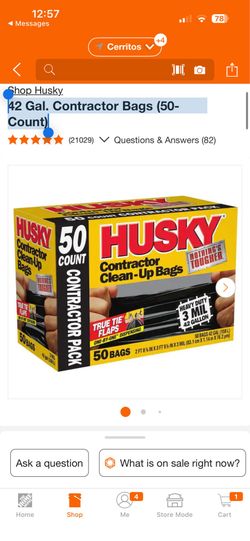 42 Gal. Contractor Bags (50-Count)