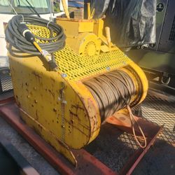 HOGG DAVIS CABLE PULLER WINCH UNDERGROUND 