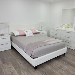 ✨KING BEDROOM SET (MATTRESS NOT INCLUDED) - SET DE DORMITORIO KING( COLCHON NO INCLUIDO) 