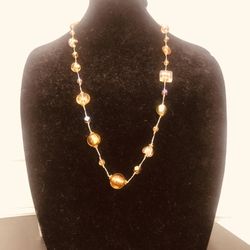 Amber Like Necklace 