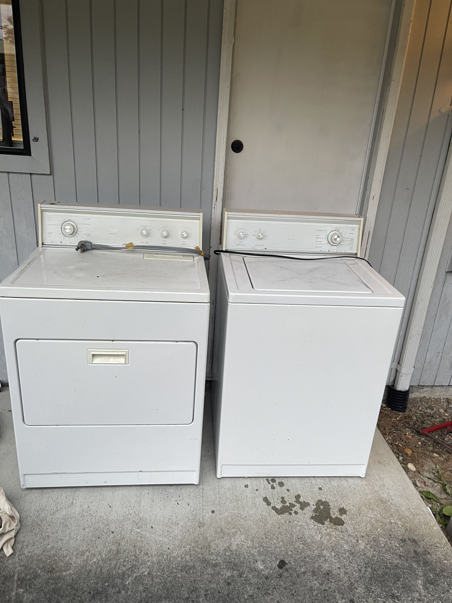 Washer and Dryer