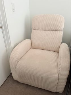 Sofá reclinable eléctrico/ Sofá reclinable / Power Nursery Glider Recliner, Swivel Glider Recliner with USB & Type-C Port