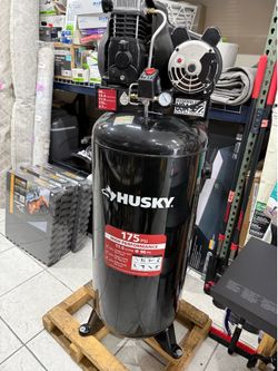 HUSKY - 60 Gal Electric Air Compressor, 175 PSI Stationary- 230 V