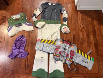 Kid's Disney Pixar Buzz Lightyear Costume Youth Size L / 10