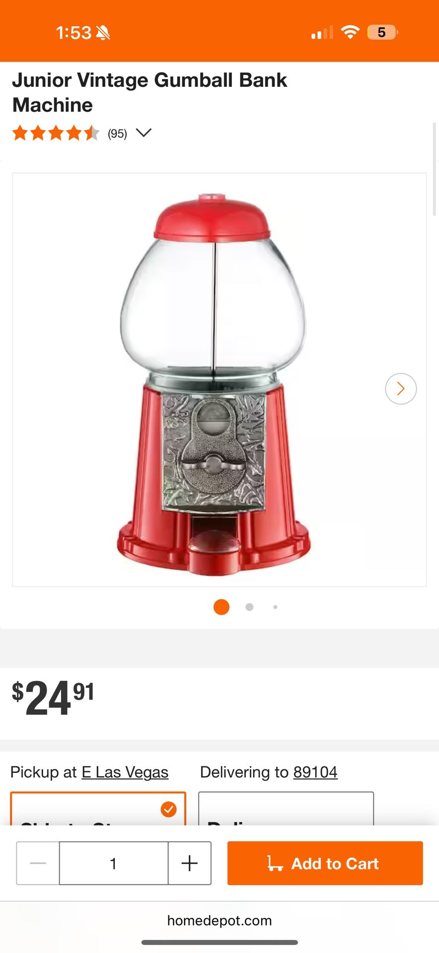 New Gumball machine