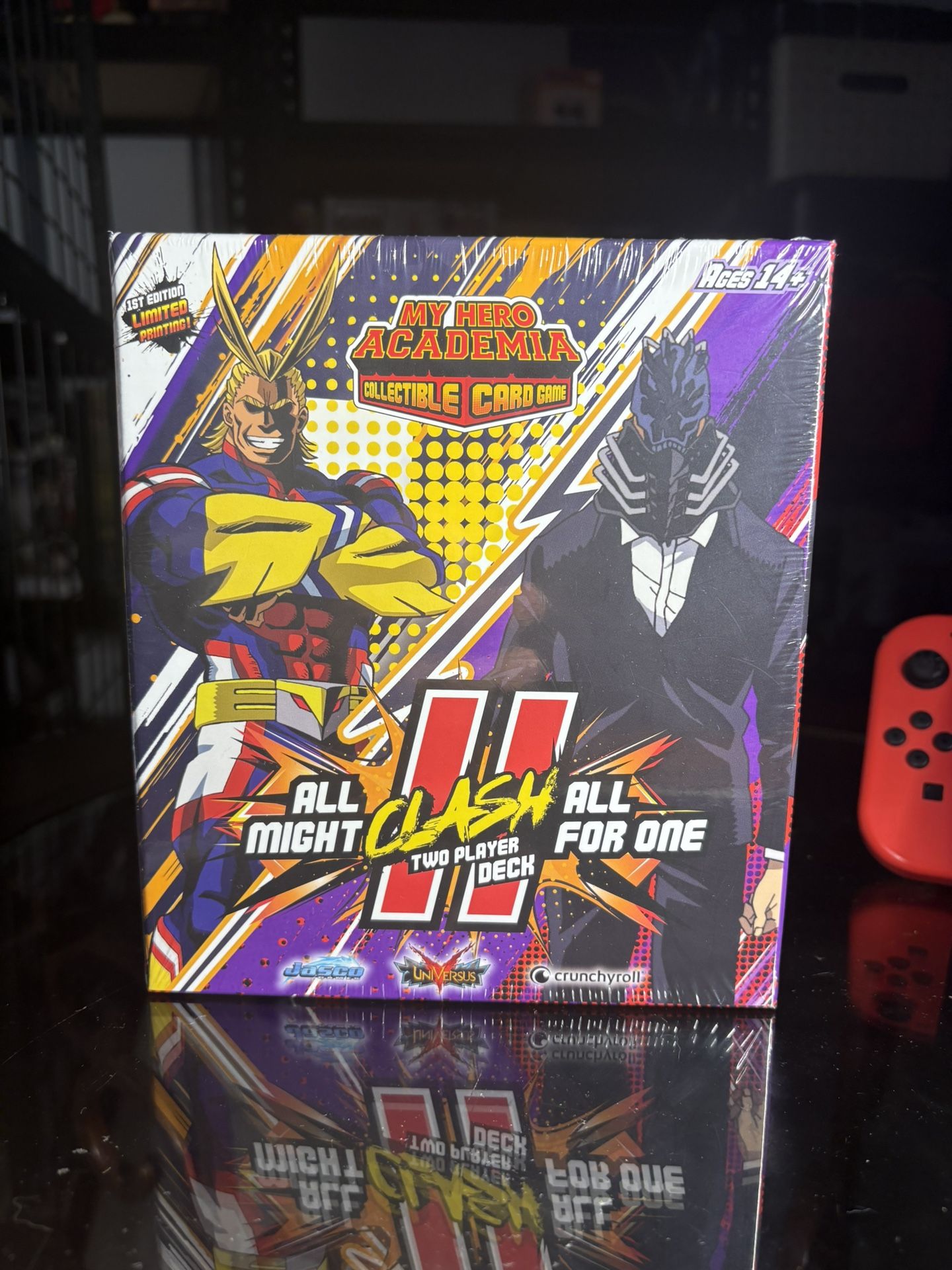 My Hero Academia Collectible Card Game All Might vs. All For One 2-Player Clash Deck