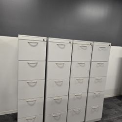 Metal File Cabinet Letter Size By Herman Miller 