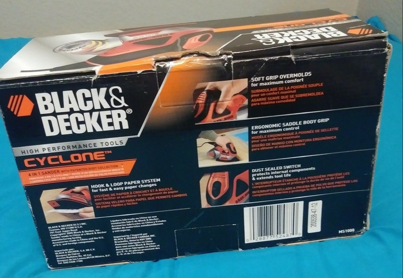 BLACK+DECKER MOUSE 1.2 Amp Electric Detail Sander (BDEMS600) for Sale in  West Covina, CA - OfferUp