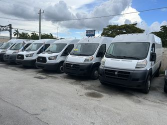 Chevy Express RAM, Pro Master, Ford Transit, cargo Vans