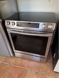 Samsung electric stove used