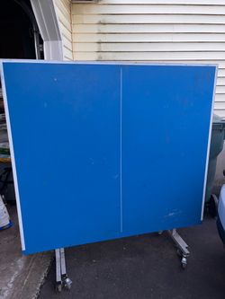 Outdoor table tennis table
