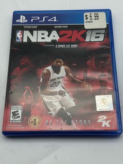 NBA 2K16 (Sony PlayStation 4, 2015)
