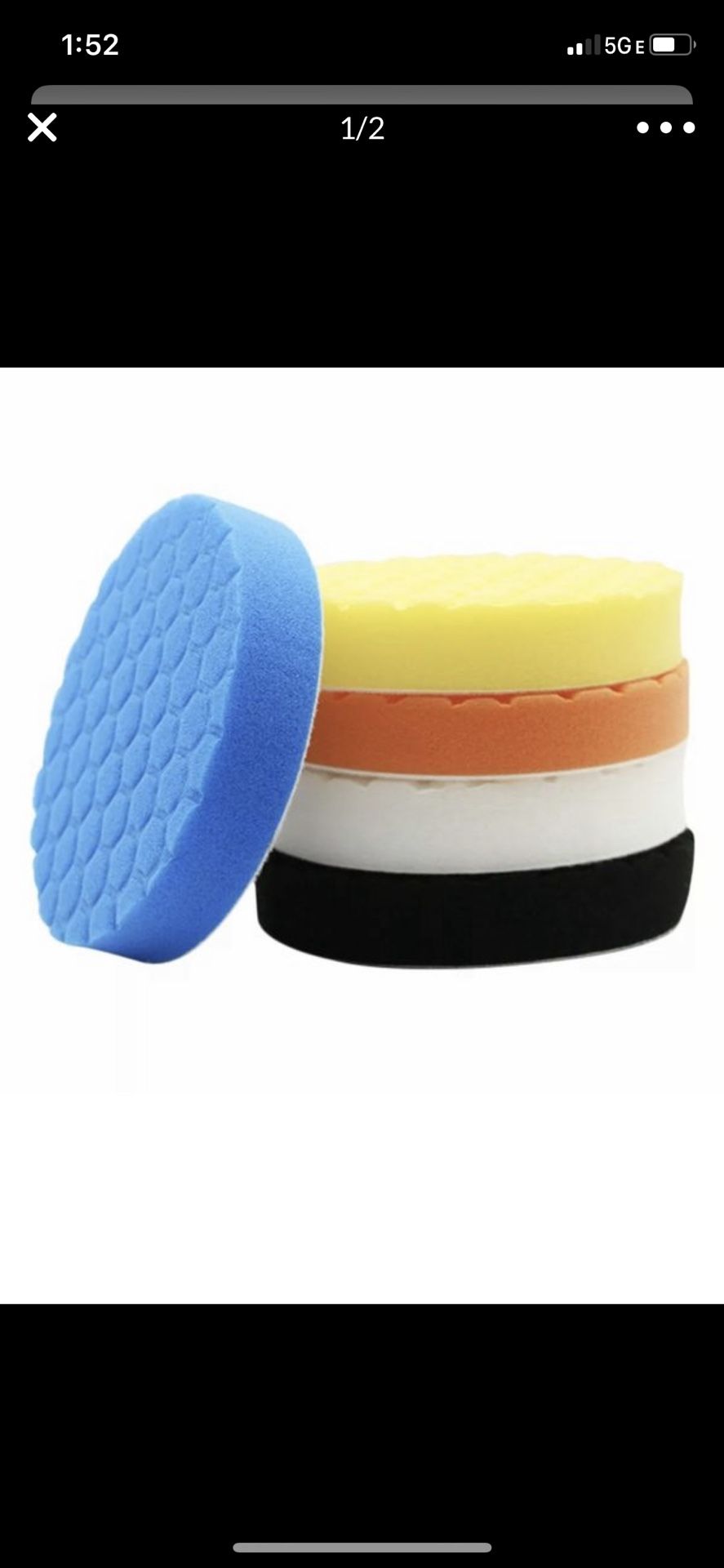 Buffing polishing pads