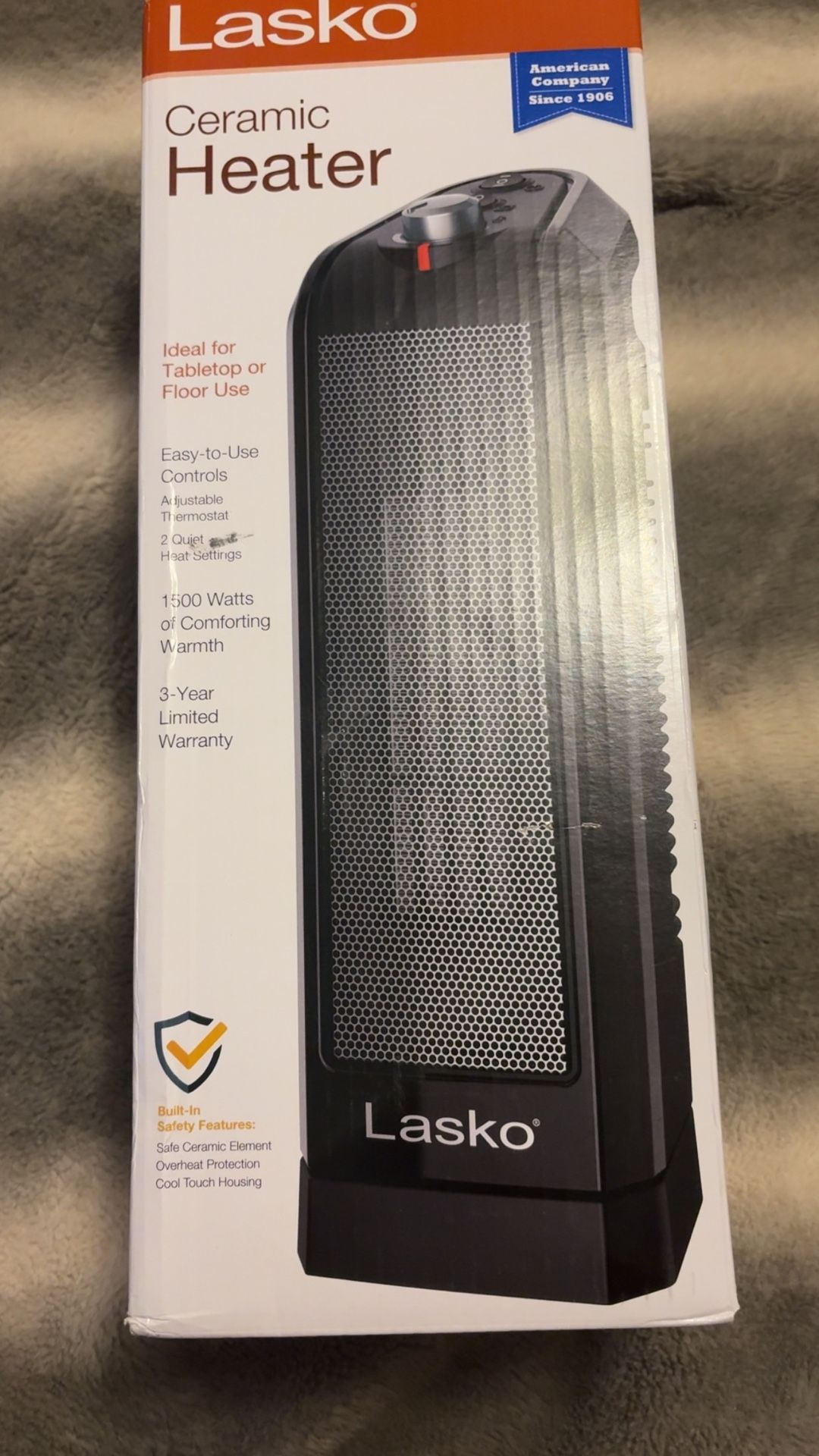Lasko ceramic heater
