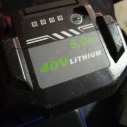 ² 40v Ryobi Batterys
