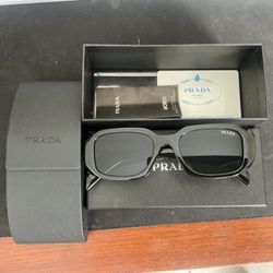 All Black Prada Shades 