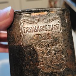 English Breakfast Tea Can With Lid