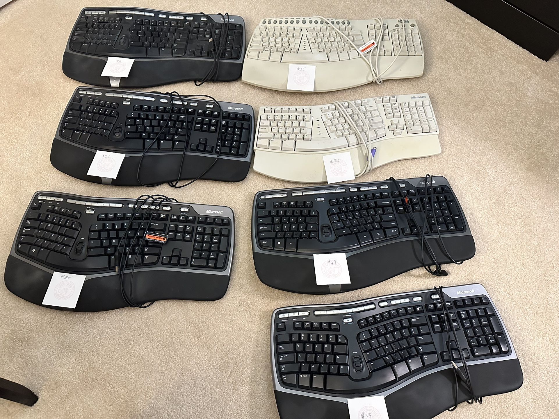 Computer Keyboards (Buy One Or More - Varying prices $30-$40