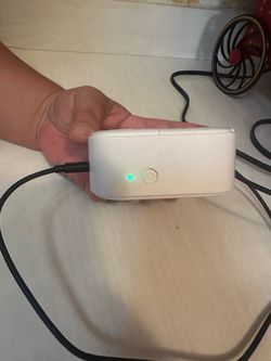 White Portable mini printer