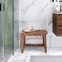 Seville Teak Wooden Bench Brown