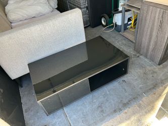 Beautiful side table with led lights and remote