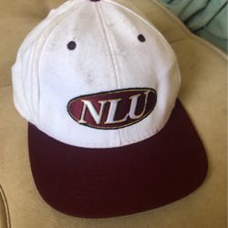 NLU Northeast Louisiana Indians Vintage Snapback adjustable hat 